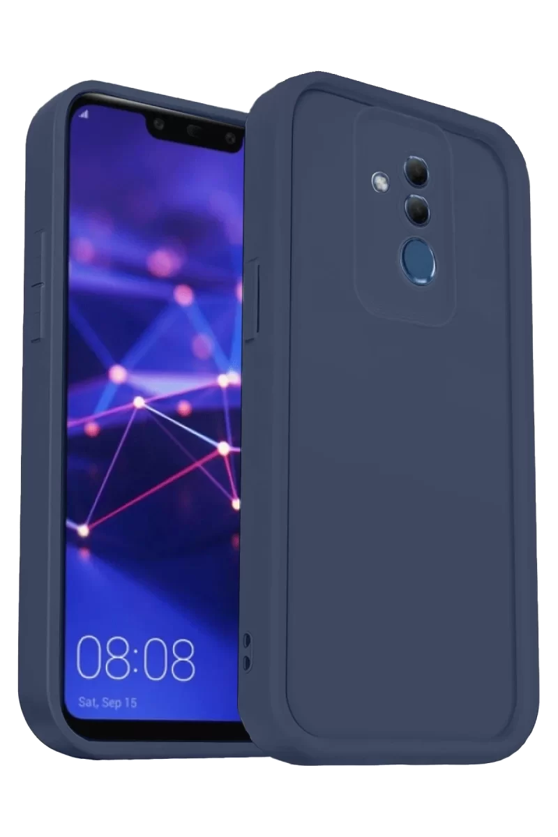 Newface Huawei Mate 20 Lite Kılıf Viera Silikon - Lacivert