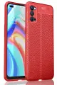 Newface Oppo Reno 4 Pro Kılıf Auto Focus Kapak - Kırmızı