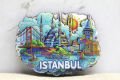 Ahşap İstanbul Temalı Magnet - Model 11