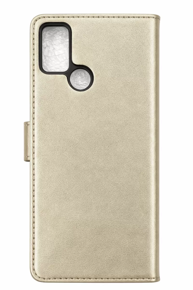 Newface Tecno Pova Trend S Plus Kapaklı Kılıf - Gold