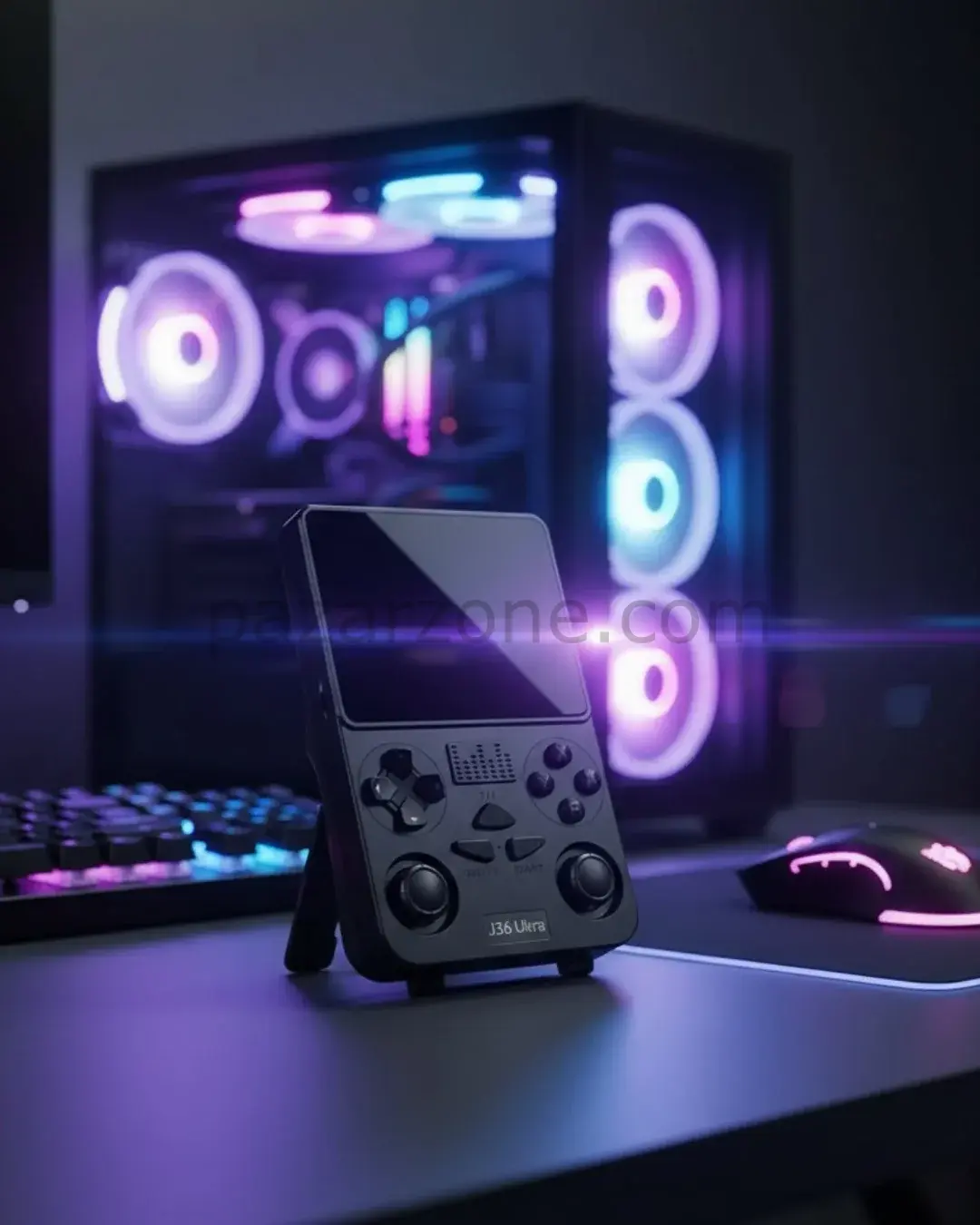 Wi-Fi Özellikli Taşınabilir Retro Oyun Konsolu Analog Joystickli