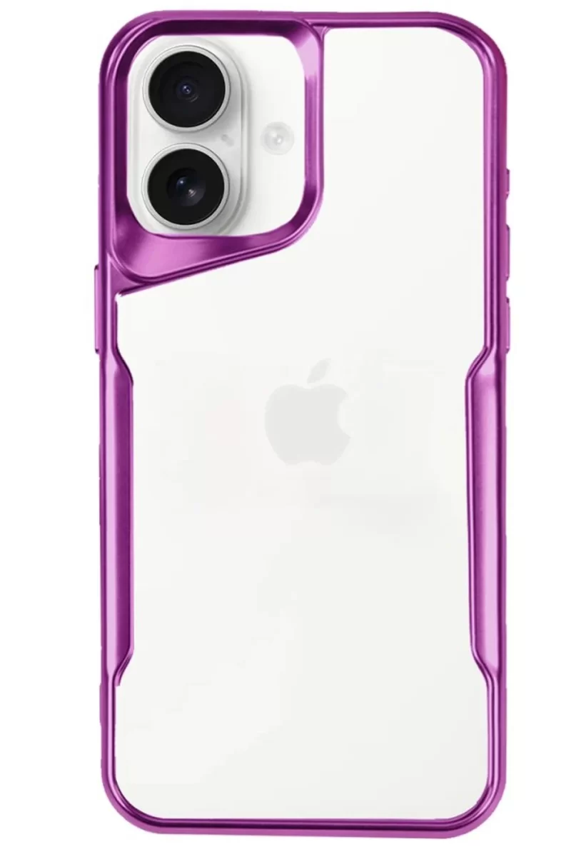 Newface Apple iPhone 16 Plus Kılıf Boyi Silikon Kapak - Pembe