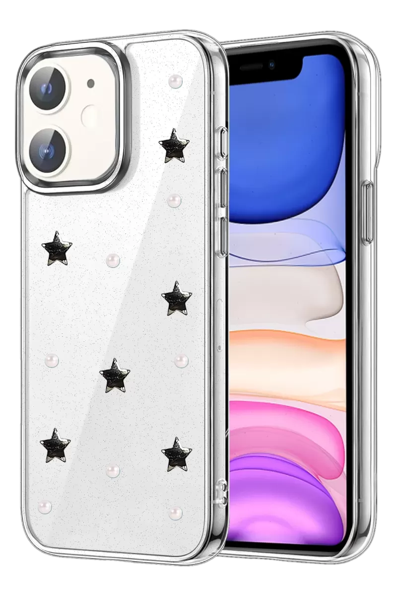 Newface Apple iPhone 11 Fiyonk Desenli Kapak - Desen 7