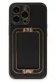 Newface Apple iPhone 13 Pro Max Kılıf Coco Elit Kapak - Siyah