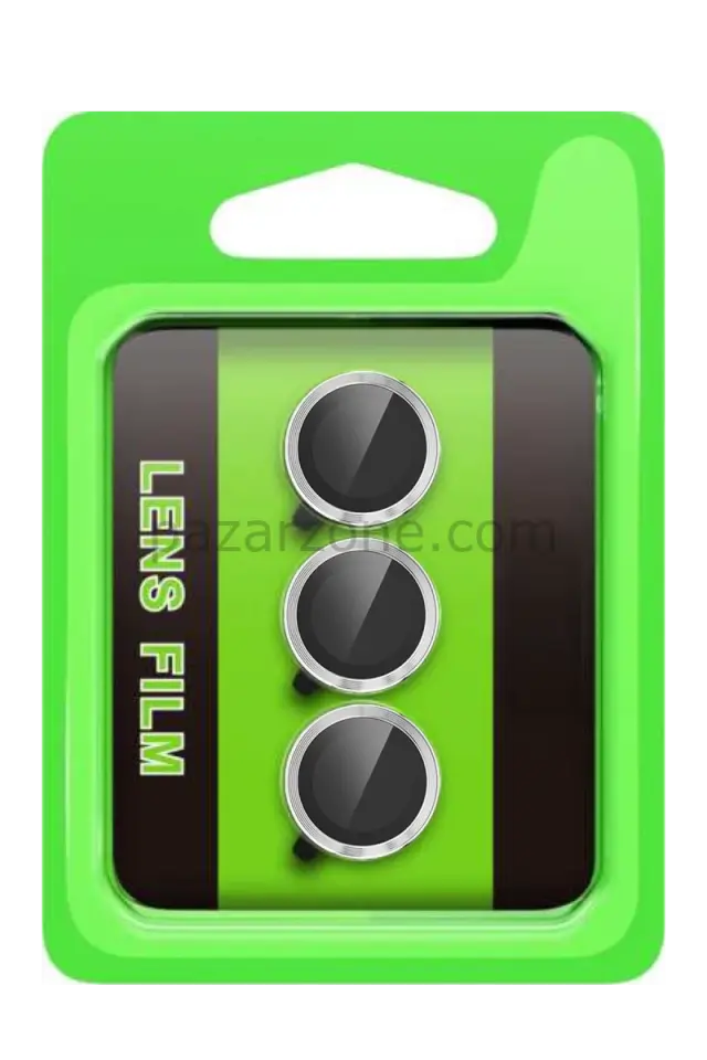 Newface Samsung Galaxy S25 FE Raze Metal Kamera Lens - Gümüş