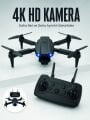 E99 Pro 4K HD Kameralı Katlanabilir Drone APP Kontrollü Uzaktan Kumandalı Mini Drone