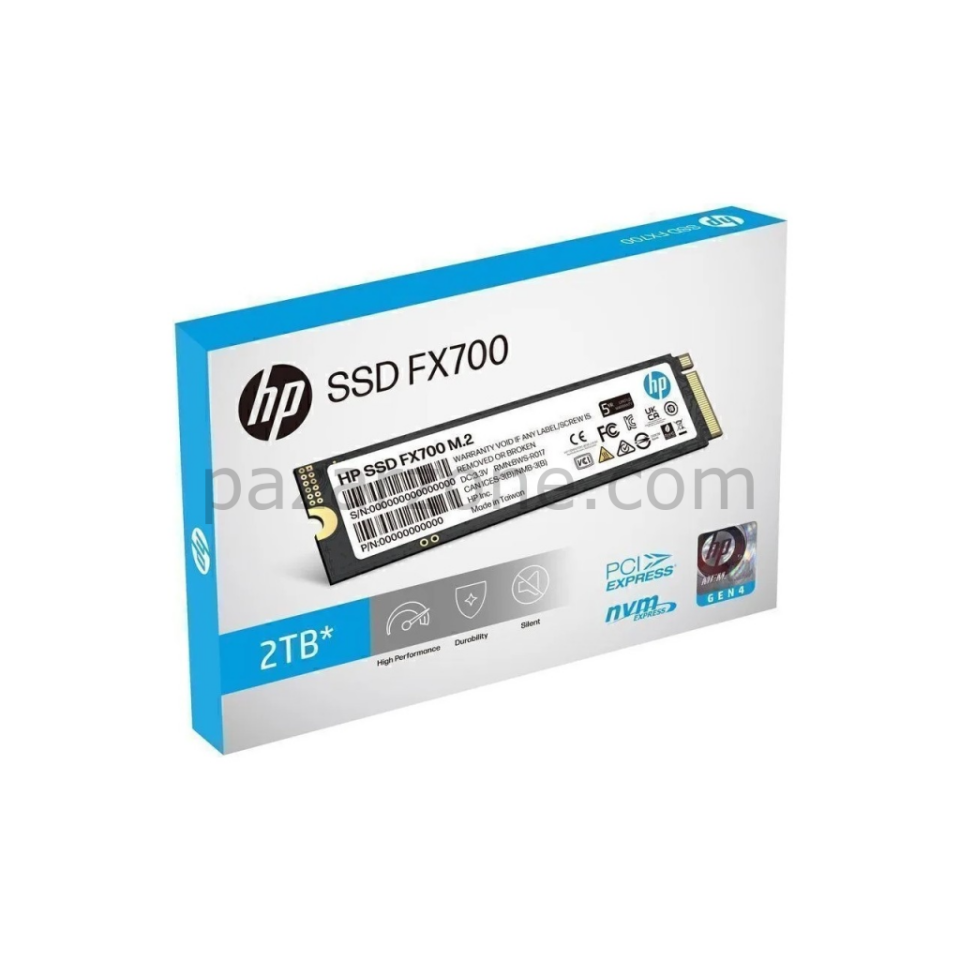 HP 8U2N5AA, FX700, 2TB, 7200/6200, Gen4, NVMe PCIe M.2, 3D NAND, SSD