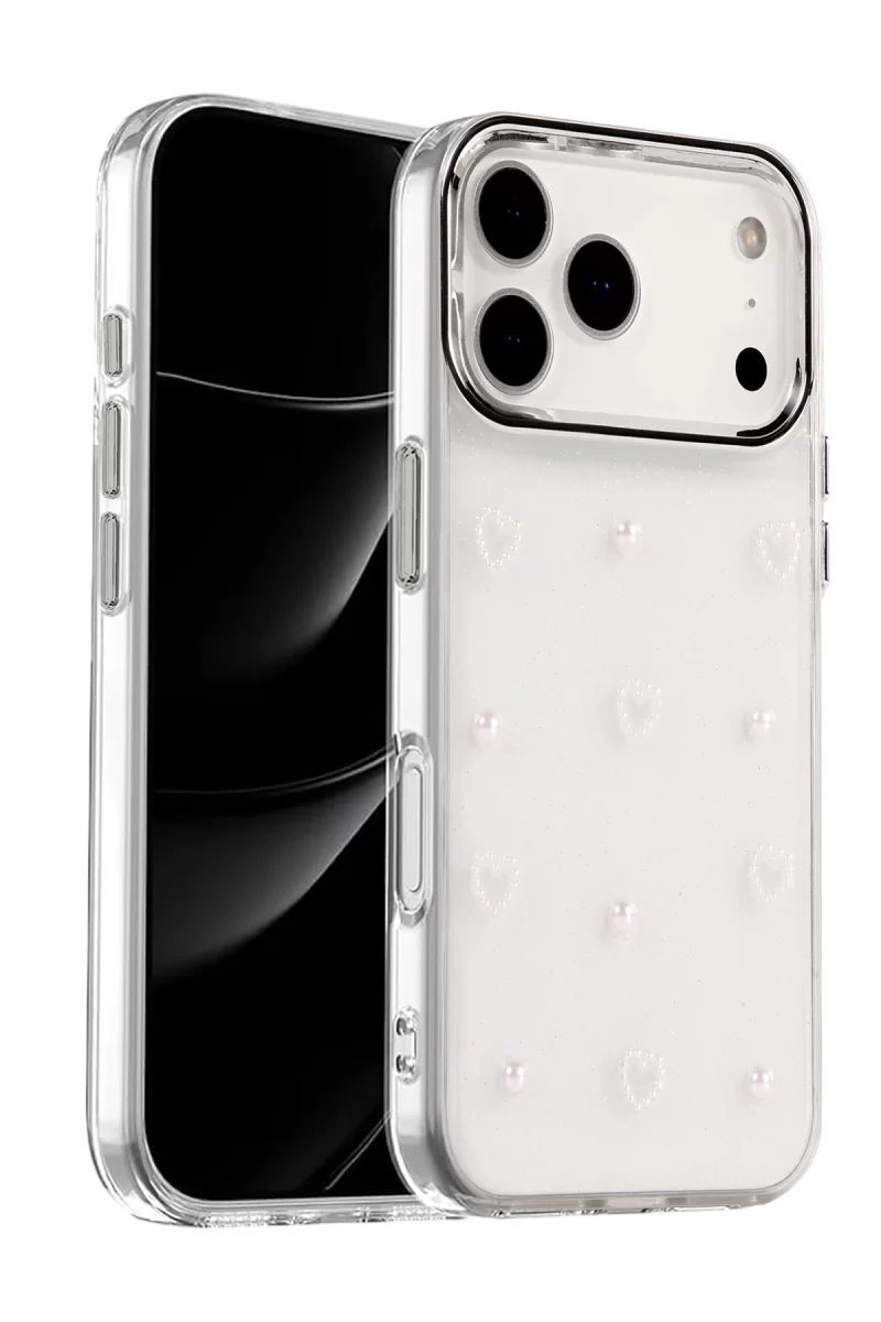 Newface Apple iPhone 17 Pro Max Fiyonk Desenli Kapak - Desen 10