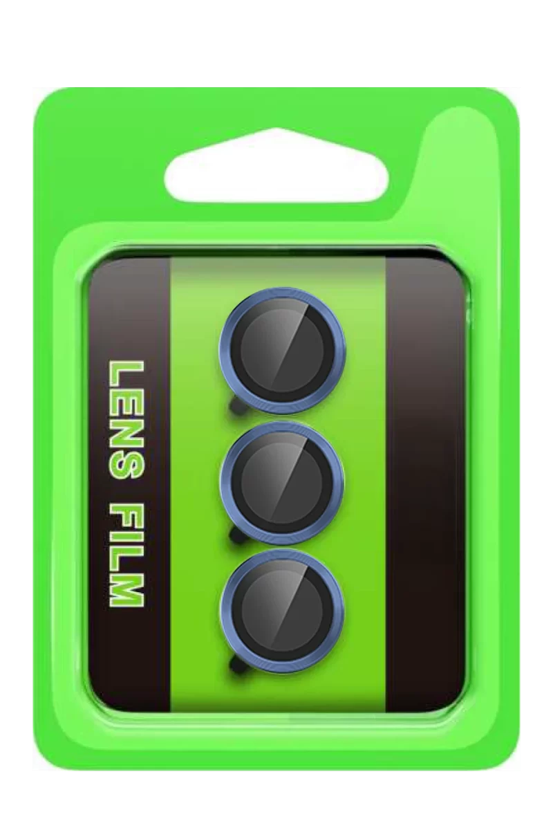 Newface Samsung Galaxy S25 FE Raze Metal Kamera Lens - Lacivert