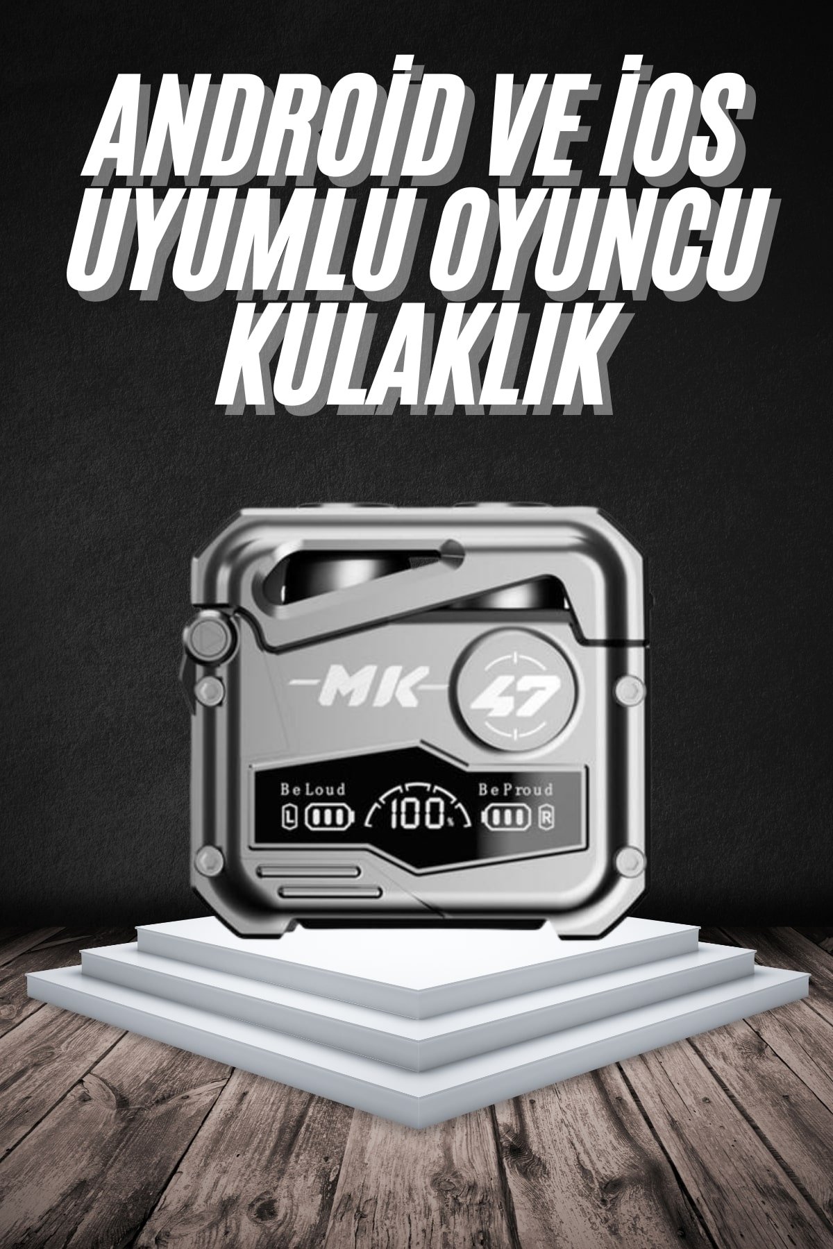 Bluetooth Kulaklık Dokunmatik Kontrol Tws kablosuz kulaklık Hi-fi Stereo