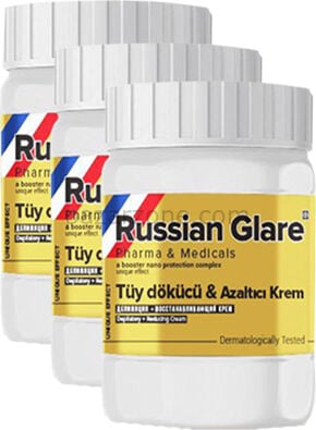 Russıan Glare Tüy Dökücü Azaltıcı Merhem 3 Adet