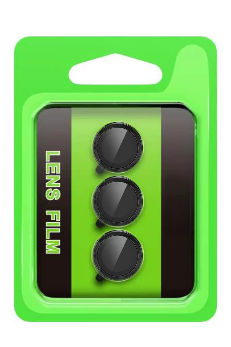 Newface Samsung Galaxy S25 FE Raze Metal Kamera Lens - Siyah