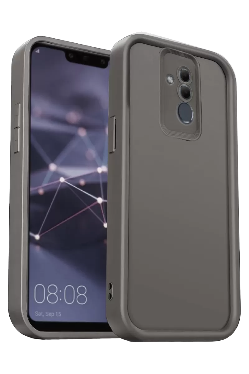 Newface Huawei Mate 20 Lite Kılıf Viera Silikon - Gri