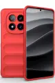 Newface Xiaomi Redmi Note 14 Pro 5G Kılıf Optimum Silikon - Kırmızı