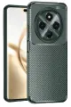 Newface Tecno Spark 30 Kılıf Auto Focus Karbon Kapak - Koyu Yeşil
