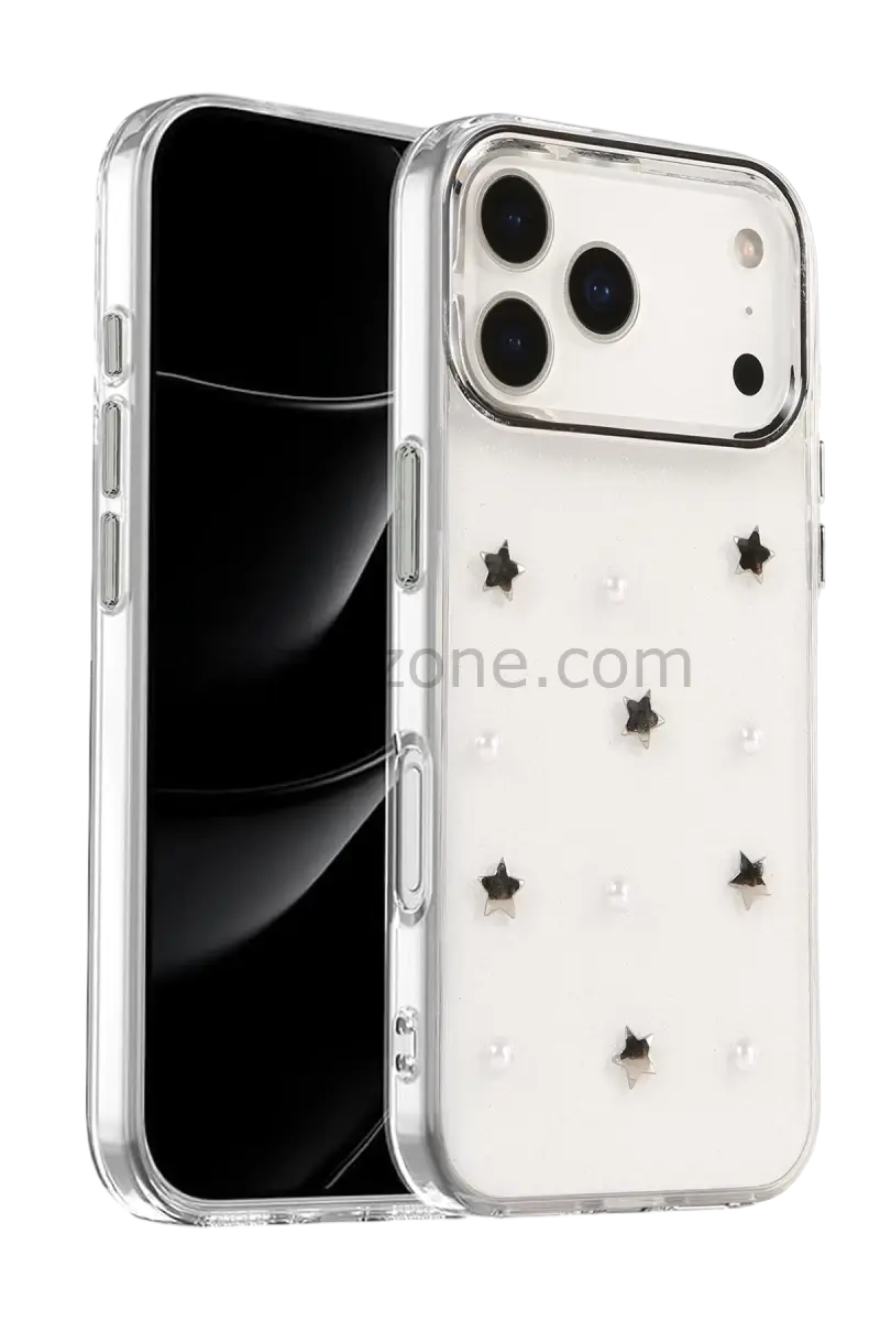 Newface Apple iPhone 17 Pro Max Fiyonk Desenli Kapak - Desen 7
