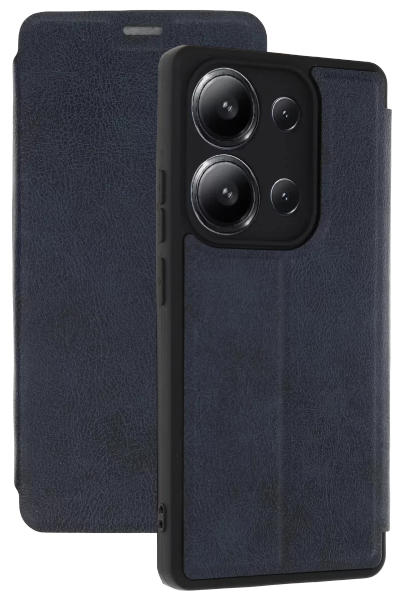 Newface Xiaomi Redmi 15C 4G Flip Cover - Lacivert