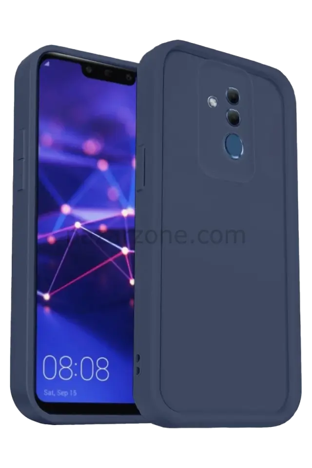 Newface Huawei Mate 20 Lite Kılıf Viera Silikon - Lacivert
