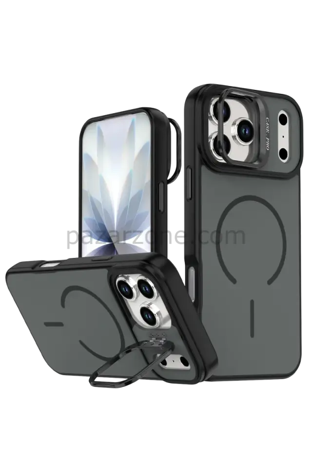 Joko Apple iPhone 17 Pro Max Flexa Magsafe Kapak - Siyah