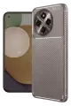 Newface Tecno Spark 30 Pro Kılıf Auto Focus Karbon Kapak - Gri