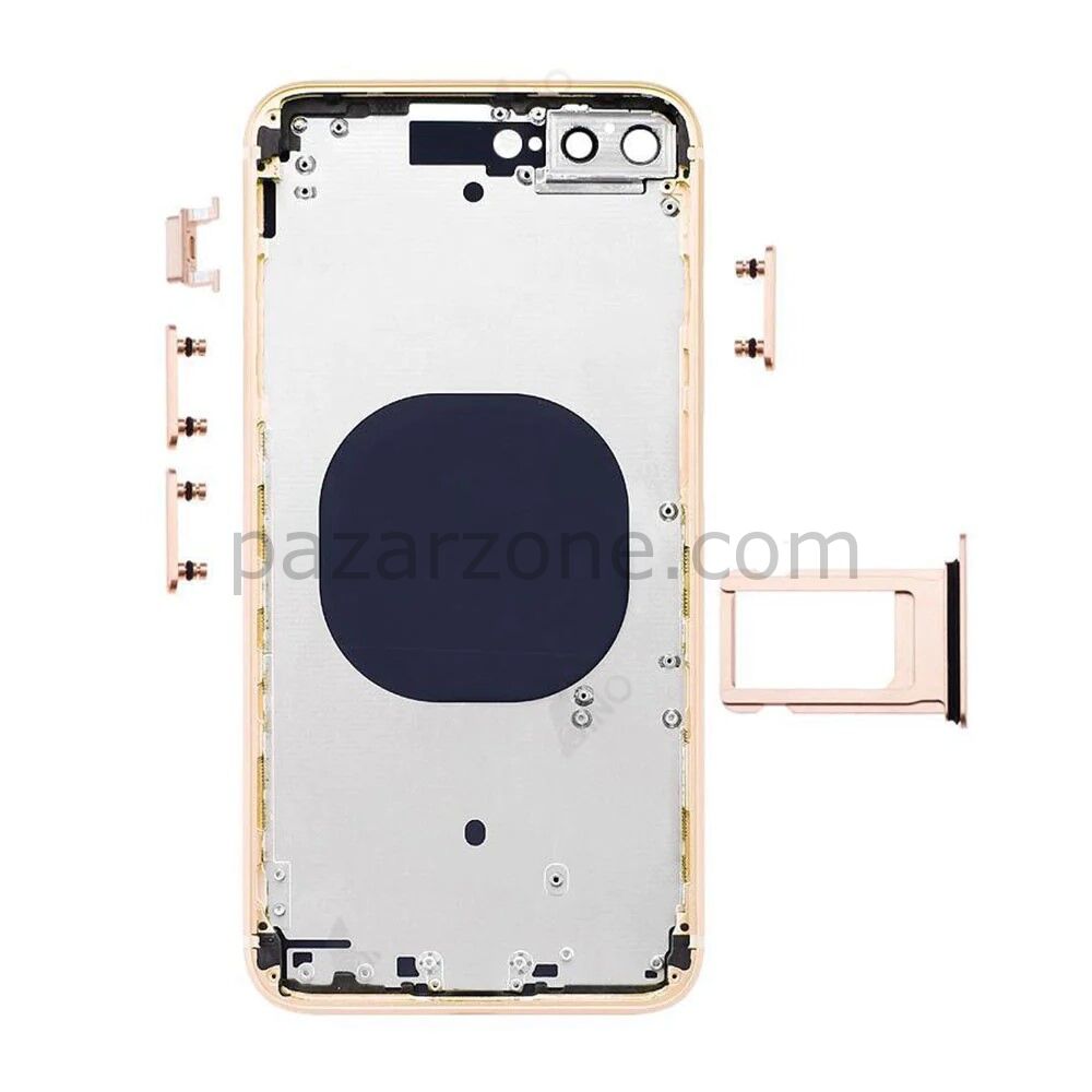 iPhone 8 Plus Boş Kasa Arka Kapak GOLD