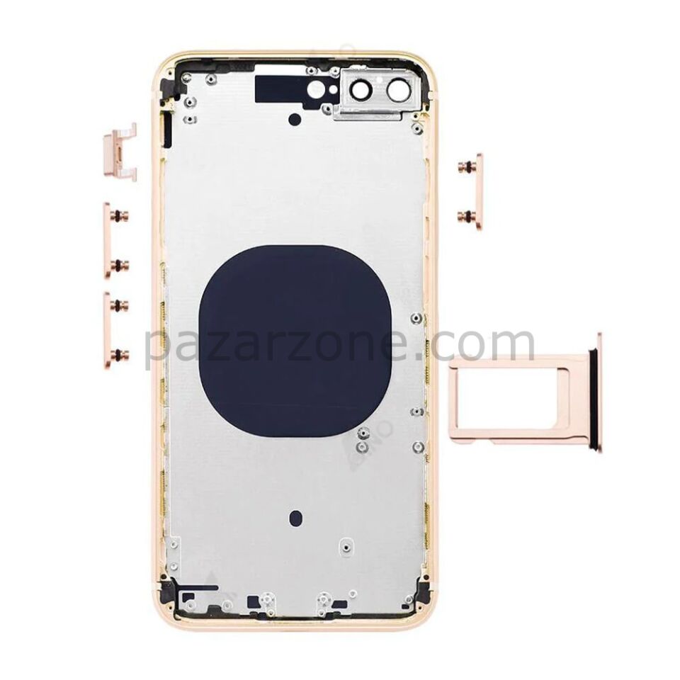 iPhone 8 Plus Boş Kasa Arka Kapak GOLD