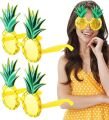 Tropikal Hawaii Ananas Şekilli Parti Gözlüğü