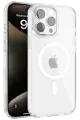 Joko Apple iPhone 15 Pro Gleam PC Sert Magsafe Kılıf - Şeffaf