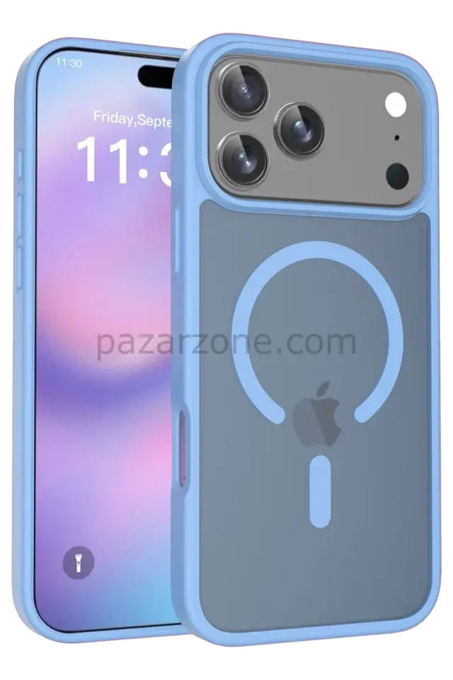 Joko Apple iPhone 17 Pro Max Jota Magsafe Kapak - Açık Mavi