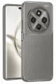 Newface Tecno Spark 30C Kılıf Auto Focus Karbon Kapak - Gri