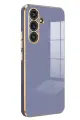 Newface Samsung Galaxy S25 FE Volet Silikon - Mavi