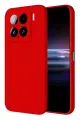 Newface Xiaomi Mi 15 Pro Kılıf Nano içi Kadife Silikon - Kırmızı