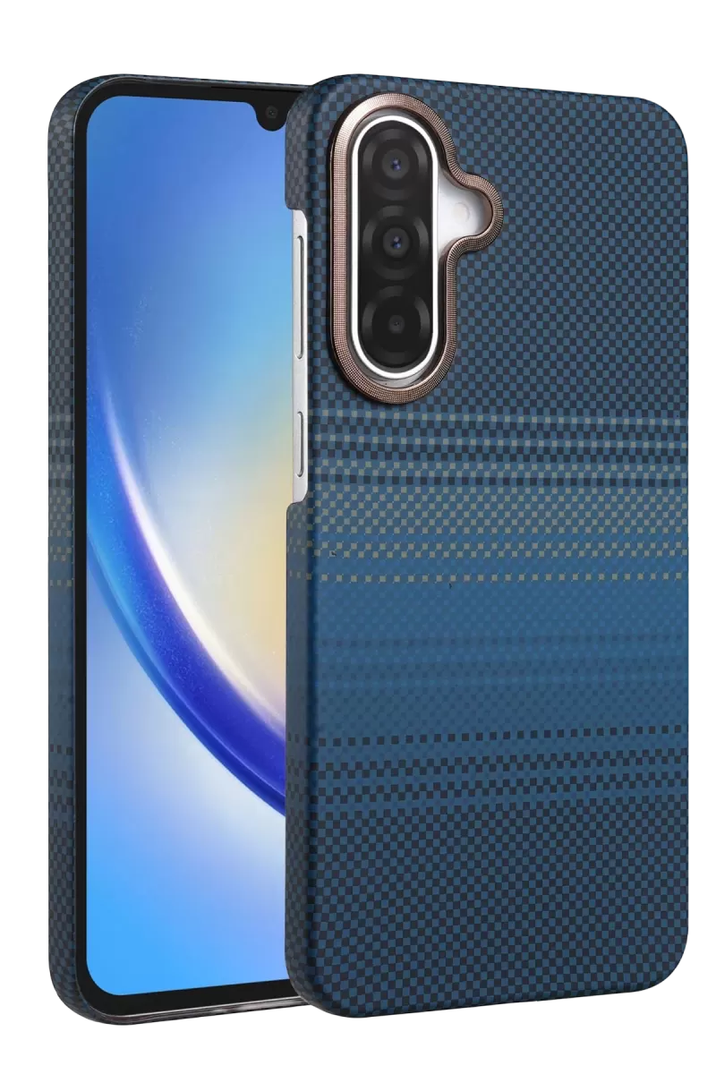 Newface Samsung Galaxy A57 5G Vega Magsafe Kapak - Mavi