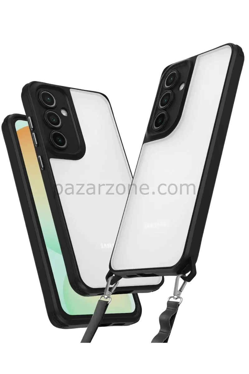 Newface Samsung Galaxy A14 4G Kılıf Penta Silikon Kılıf - Siyah