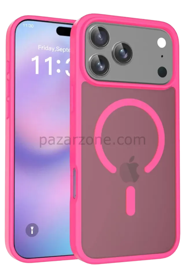 Joko Apple iPhone 17 Pro Max Jota Magsafe Kapak - Rose