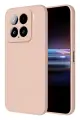 Newface Xiaomi Mi 15 Pro Kılıf Nano içi Kadife Silikon - Pudra