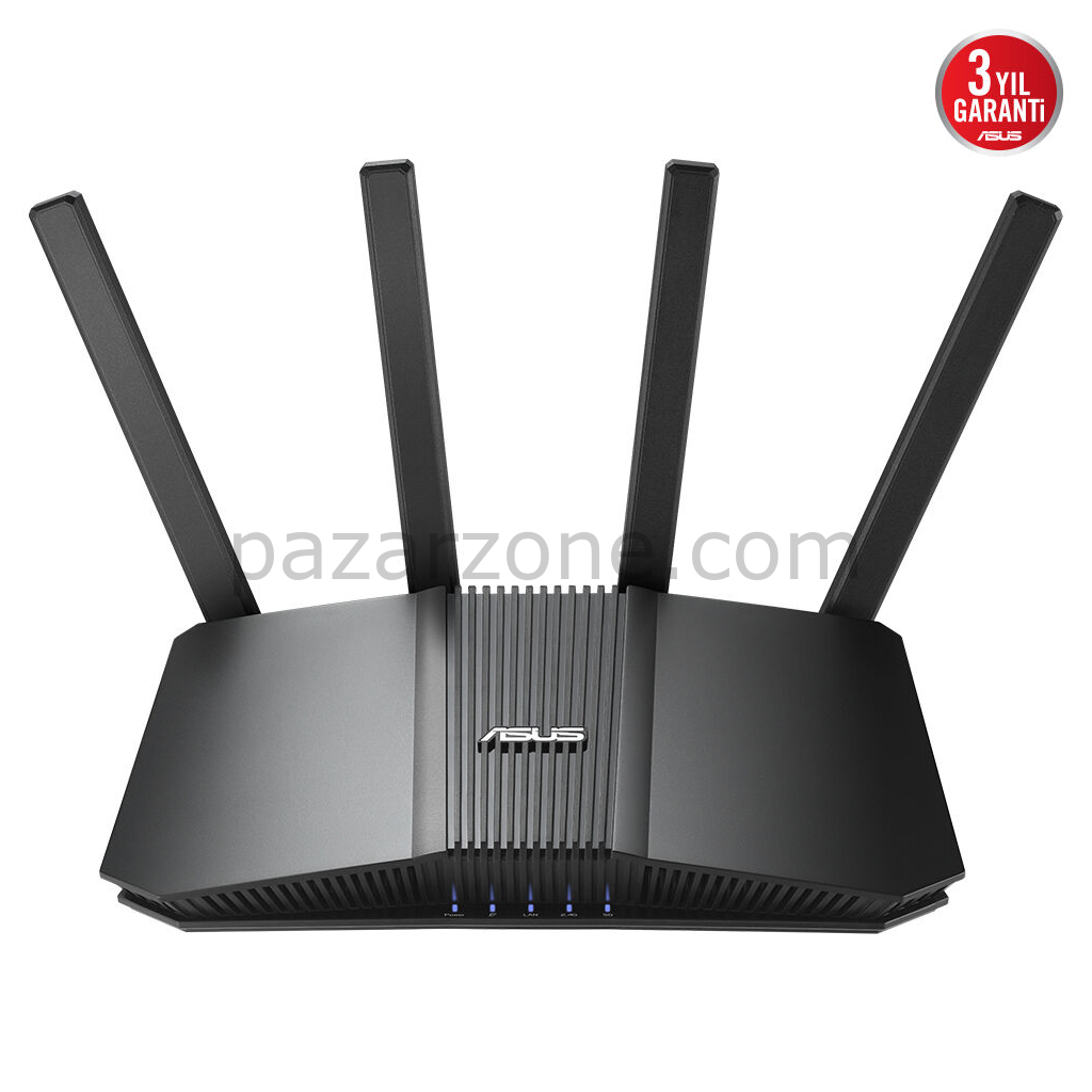 ASUS RT-BE82U, BE6500, 4 Port, 6500Mbps, Dual Band, WİFİ 7, AiMesh, AiProtection Pro, Gigabit Extendable Router