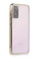 Newface Samsung Galaxy S20 FE Kılıf Razer Lensli Silikon - Gold