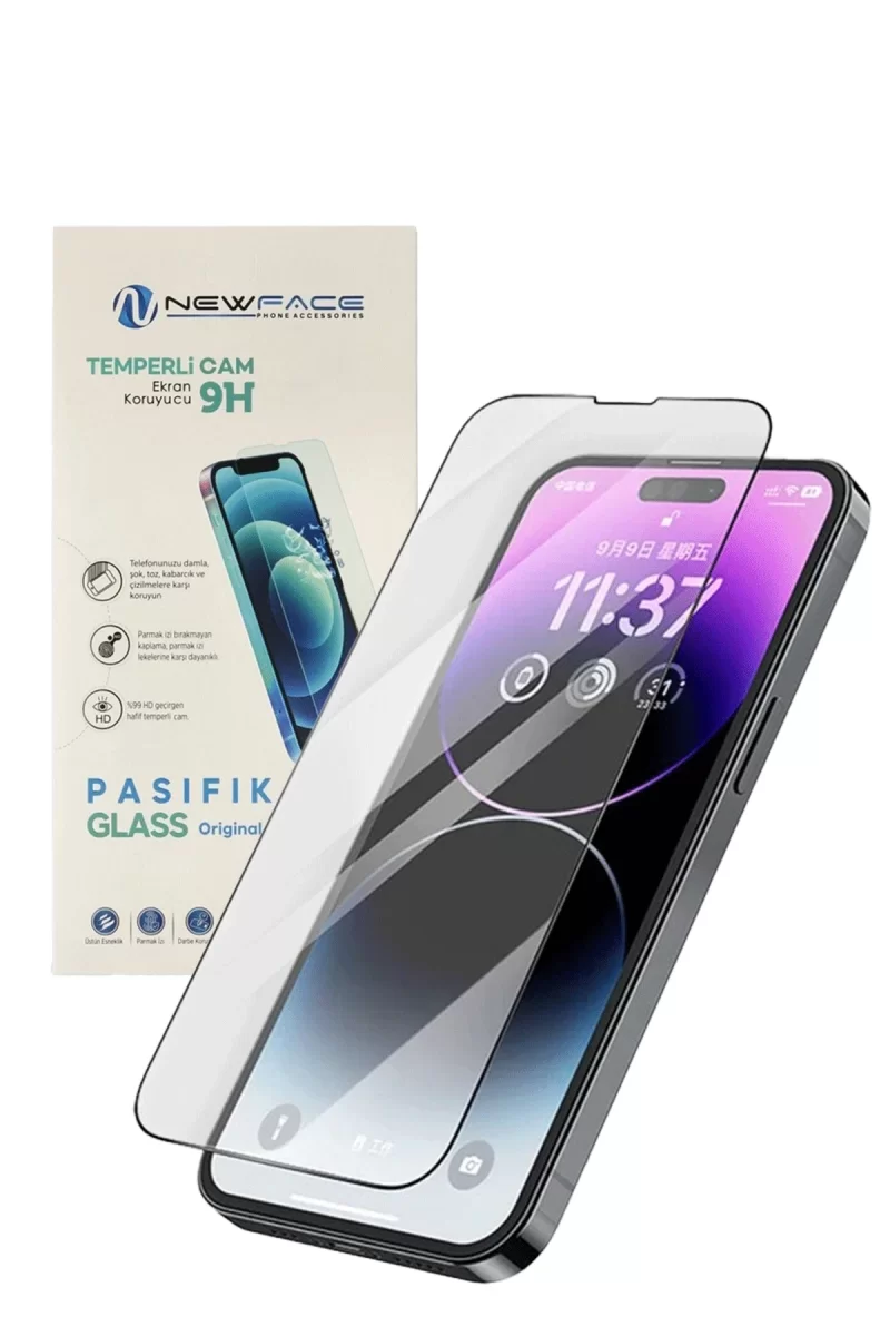 Newface Apple iPhone 16 Pasifik Cam Ekran Koruyucu