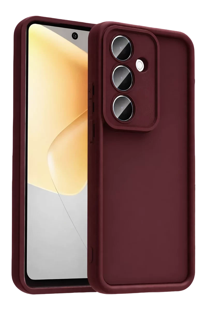Newface Samsung Galaxy A57 5G Viera Silikon - Bordo