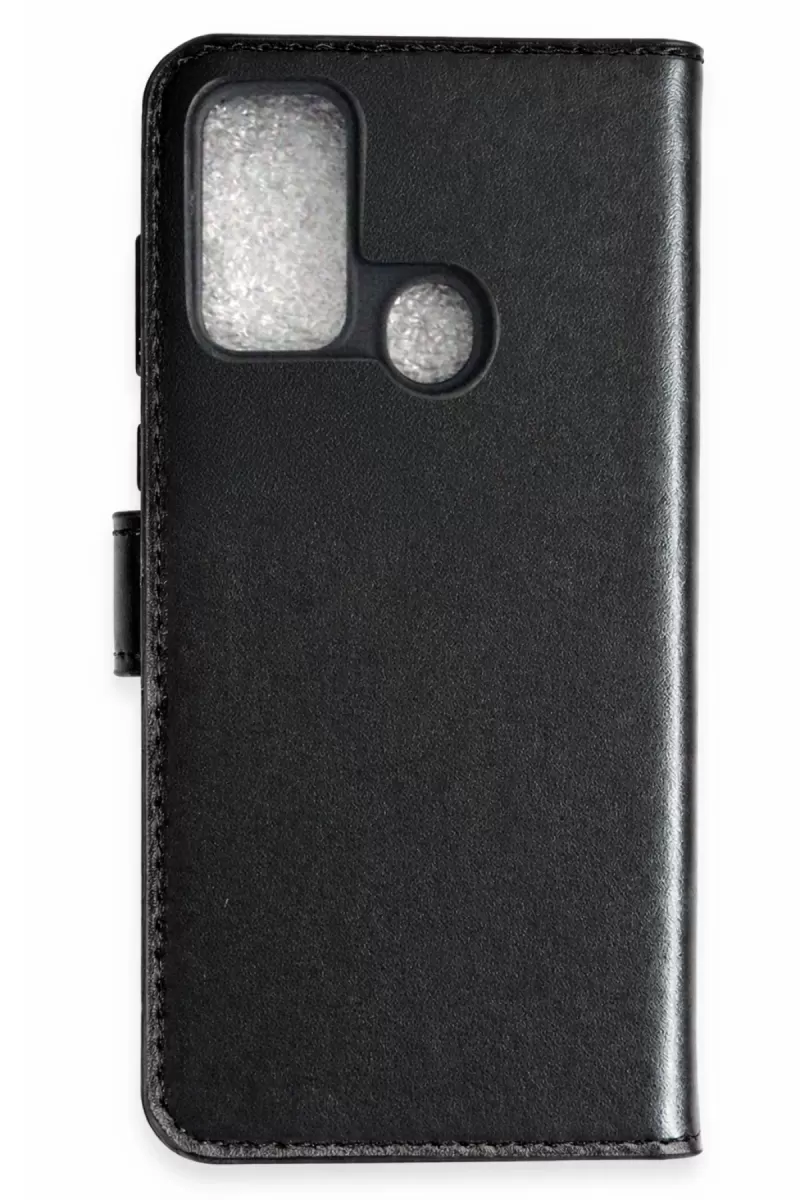 Newface Tecno Spark 7 Trend S Plus Kapaklı Kılıf - Siyah