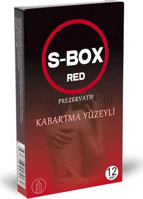 S-Box Kabartma Yüzeyli Prezervatif 12'li
