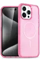 Newface Apple iPhone 14 Pro Max Kılıf Star Magsafe Kapak - Pembe