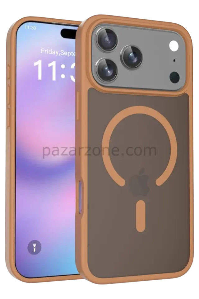 Joko Apple iPhone 17 Pro Max Jota Magsafe Kapak - Çöl Titanyum