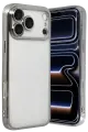 Newface Apple iPhone 17 Pro Max Razer Lensli Silikon - Gümüş