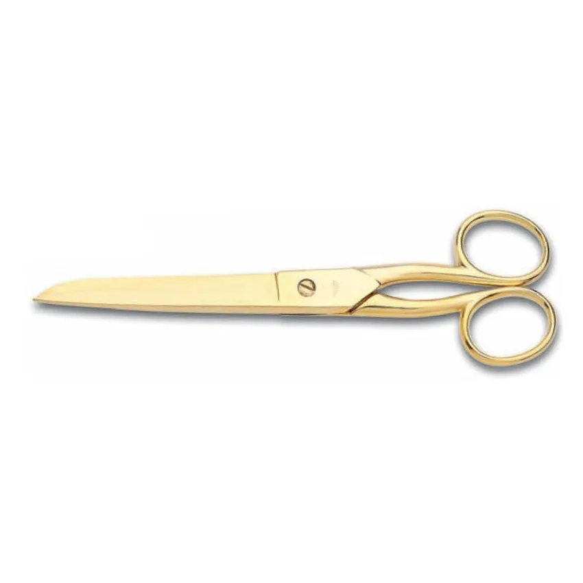 Rıza M-173 Açılış Makası No: 8 İnç / 20,32 Cm - Altın Kaplama