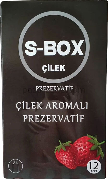 S-Box Çilek Aromalı Prezervatif 12'li