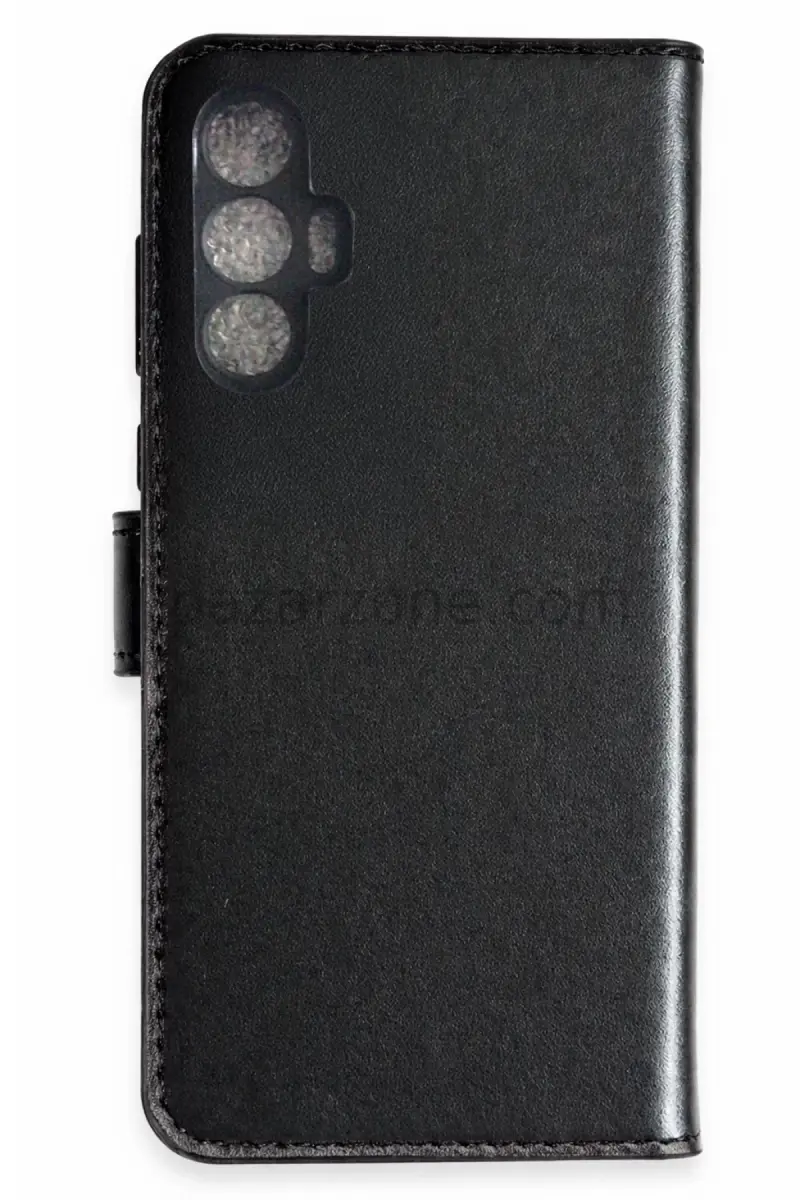 Newface Tecno Spark 8 Pro Trend S Plus Kapaklı Kılıf - Siyah