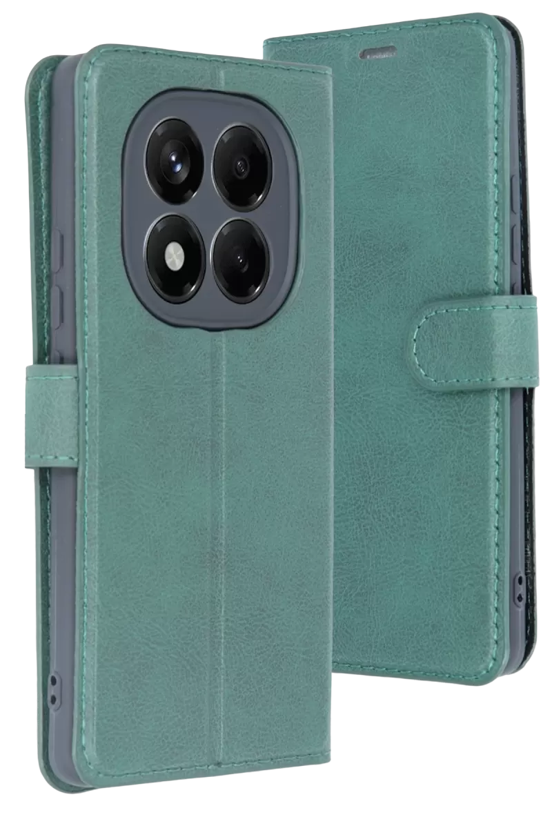 Newface Xiaomi Redmi Note 15 Pro 5G Trend S Plus Kapaklı Kılıf - Yeşil
