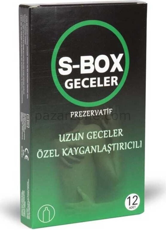 S-Box Özel Prezervatif 12'li